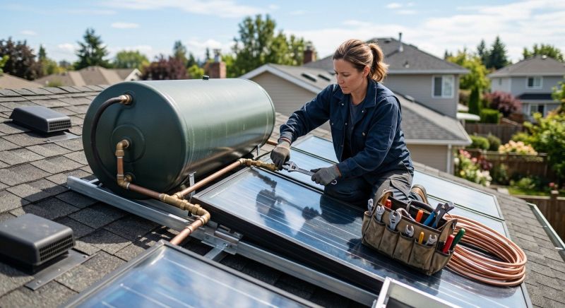 Solar Water Heater Service in Fredericksburg, VA