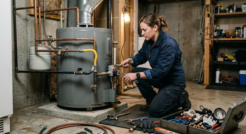 Leaking Water Heater Repair in Austin, TX