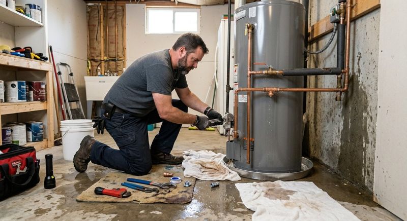 Leaking Water Heater Repair in Kansas City, MO