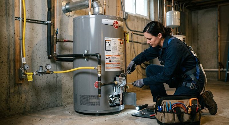 Propane Water Heater Repair in Sacramento, CA