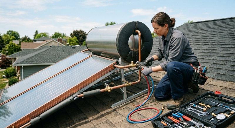 Solar Water Heater Maintenance in Austin, TX
