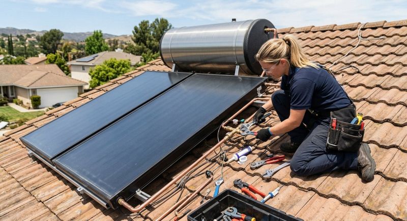 Solar Water Heater Repair in Sacramento, CA