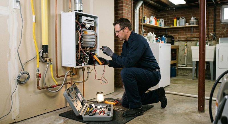 Tankless Water Heater Repair in Fredericksburg, VA