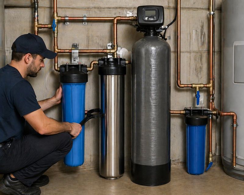 Whole Home Water Filtration in Columbus, OH